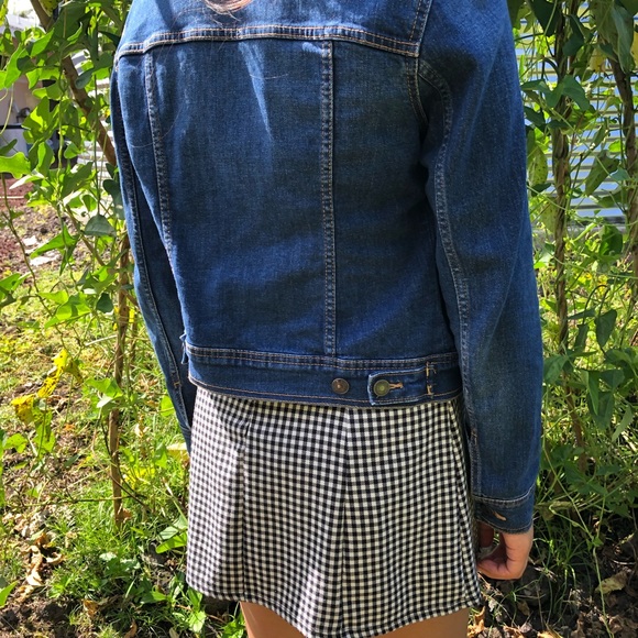 Old Navy Dark Wash Denim Jacket - Picture 3 of 3